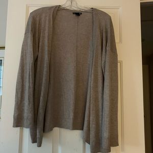 Thin open cardigan